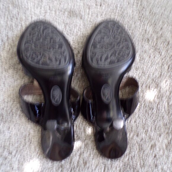 Sofft black leather Kitten heels 8 - Picture 5 of 8